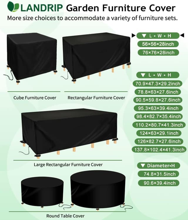 Thumbnail 5 de Landrip Funda Impermeable para Muebles de Exterior 🛋