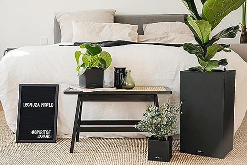 Thumbnail 3 de LECHUZA Canto Stone 14 Grafito Negro 14 cm