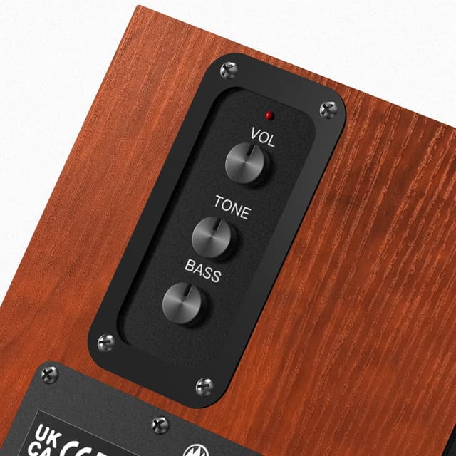 Detalle de Elimavi Aktive Regallautsprecher 4" Tieftöner