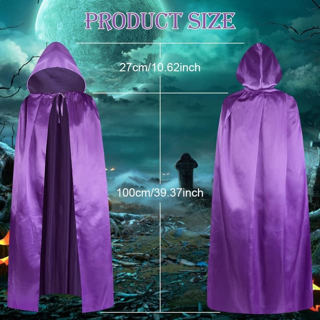 Thumbnail 2 de Aomig Mantello Halloween 100 cm 🎭