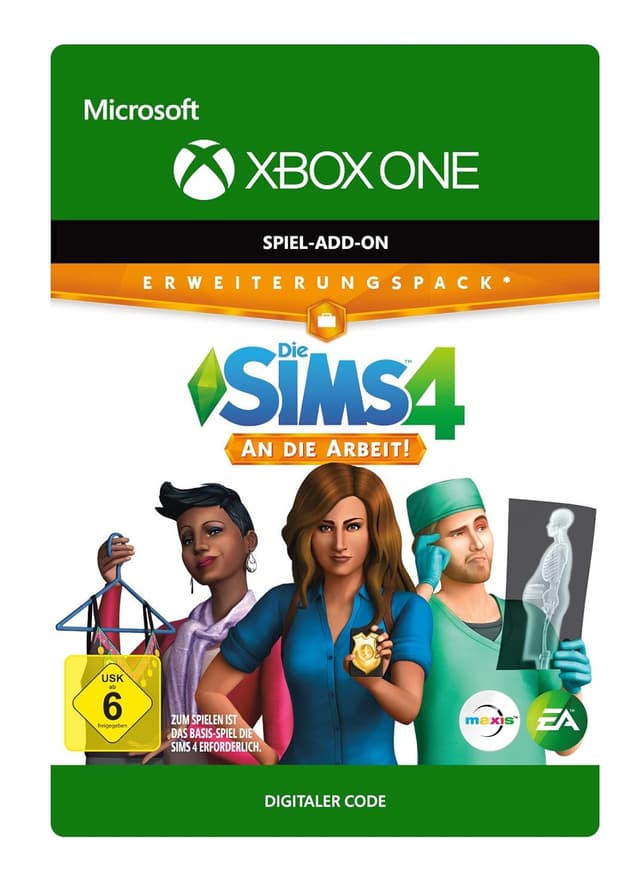 Detalle de Die Sims 4 Expansion Pack 1 Get to Work