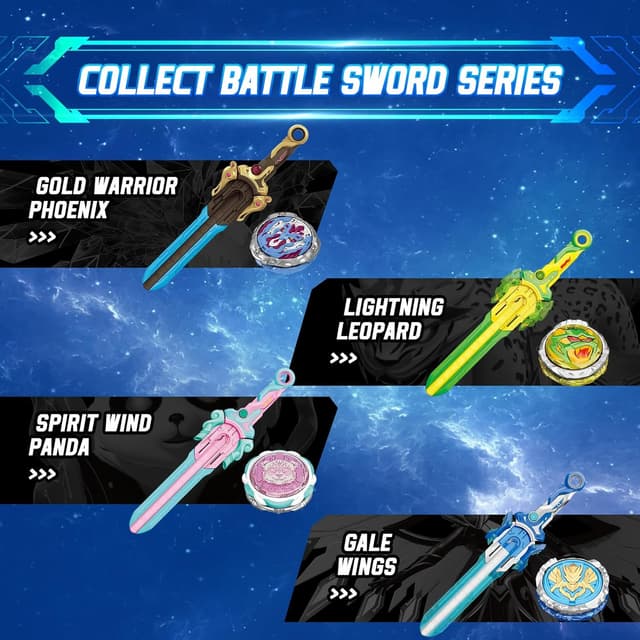 Thumbnail 5 de Infinity Nado Gale Wings peonza