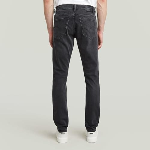 Detalle 2 de G-STAR 3301 Slim Jeans Negro 34W/36L