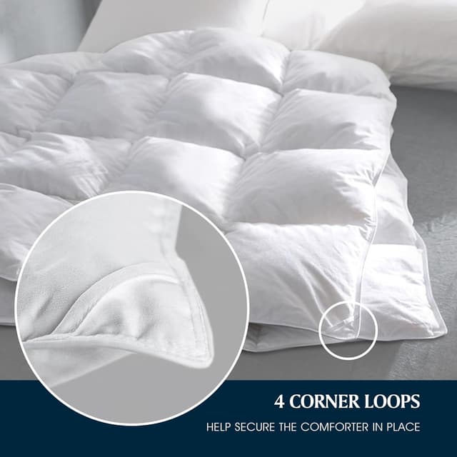 Detalle de Goose Feather Down Comforter 90 x 90