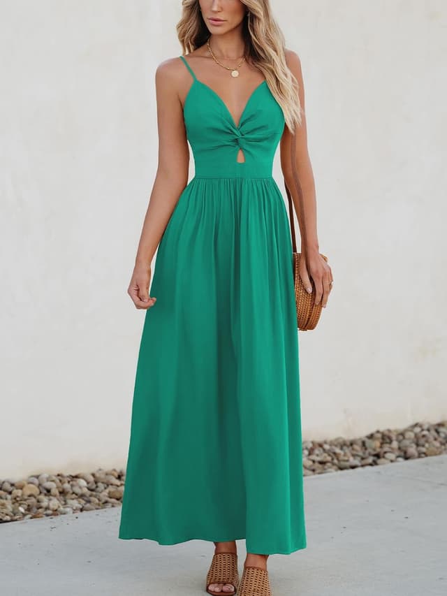 Detalle de CUPSHE robe d’été col V 1 taille