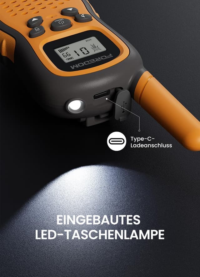 Thumbnail 4 de FOREDOM Wiederaufladbare Walkie Talkies 3–12 Jahre
