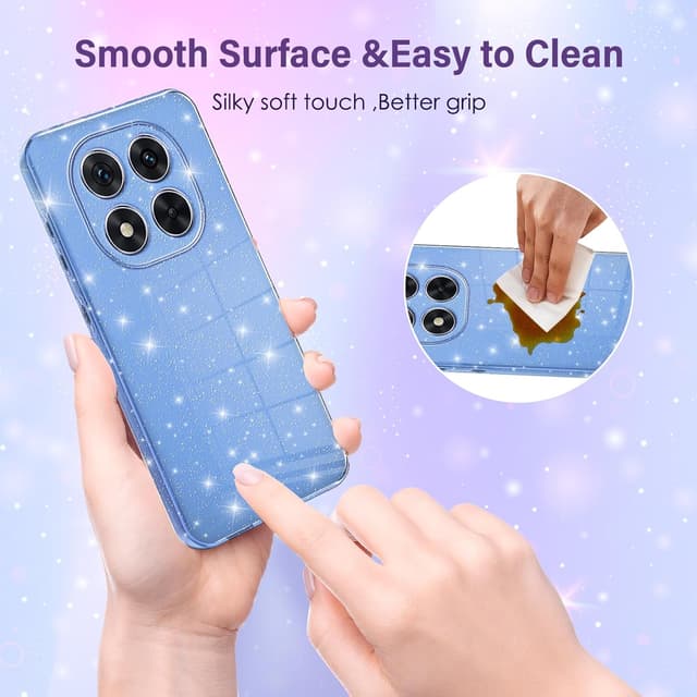 Thumbnail 5 de Eherui Glitzer Hülle für Redmi Note 14 Pro 5G