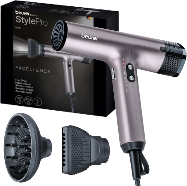 Detalle de Beurer HC100 hair dryer 1, ultra-lightweight