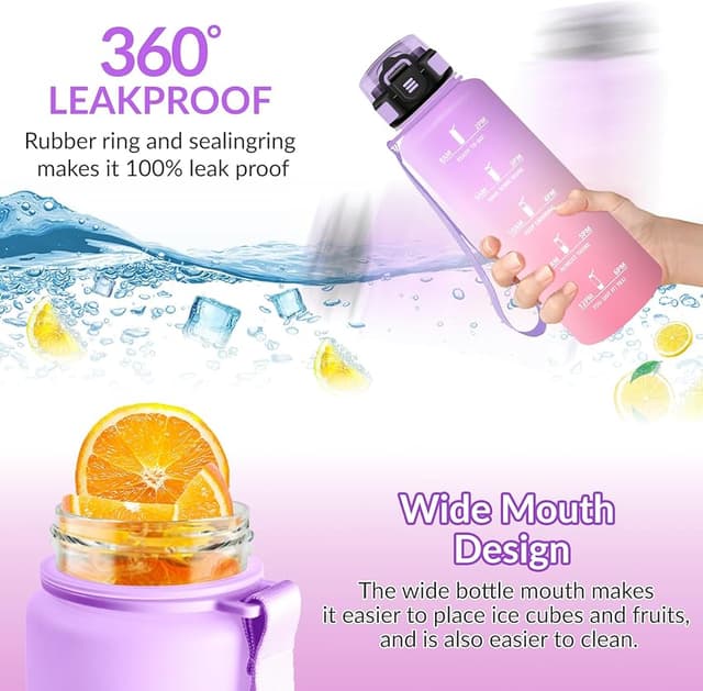 Detalle 2 de HoneyHolly Botella Agua 1,5 L deportiva 🚰