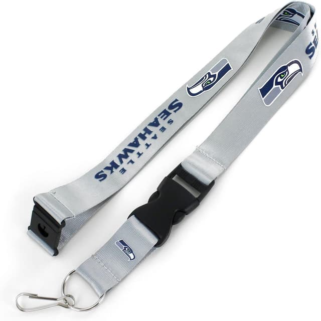 Detalle de Aminco NFL Team Lanyard (Unisex) with Breakaway Tab and Quick Release Buckle