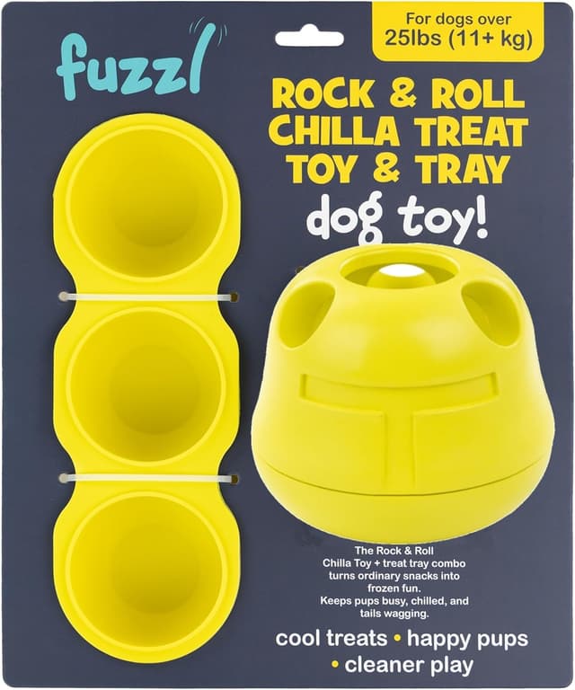 Detalle de Fuzzl Rock & Roll Chilla Treat Toy for Dogs