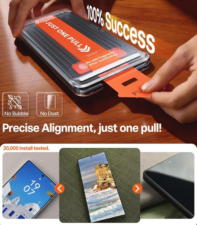 Thumbnail 5 de TORRAS Galaxy S26 Ultra Screen Protector