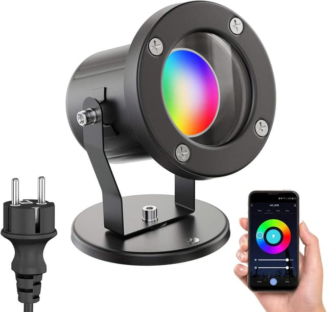 Imagen de ledscom.de Proiettore MIBU esterni con lampadina GU10 473 lm en OfertitasTOP