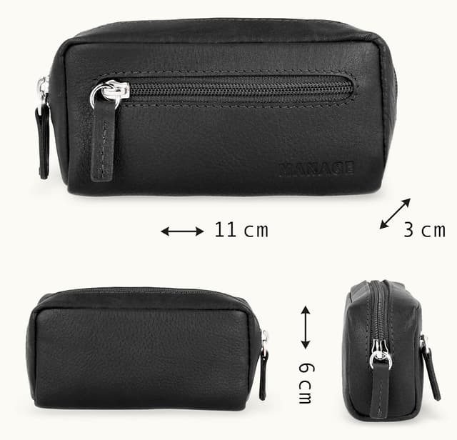 Detalle 2 de MANAGE XXL Schlüsselmäppchen aus Leder für Schlüssel