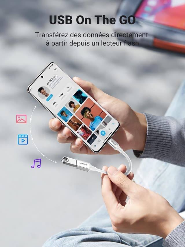 Thumbnail 2 de UGREEN Adaptateur USB C vers USB A 3.0 5Gbps OTG