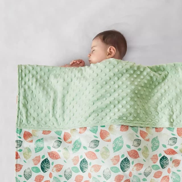 Thumbnail 6 de JHCHMX Leaf baby blanket 75x100cm