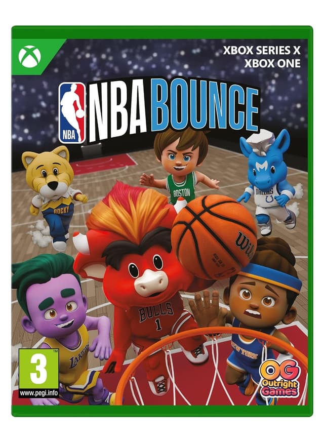 Detalle de NBA Bounce für Xbox (englische Version) – Korbspiel für Schießen, Dunks und Blocks