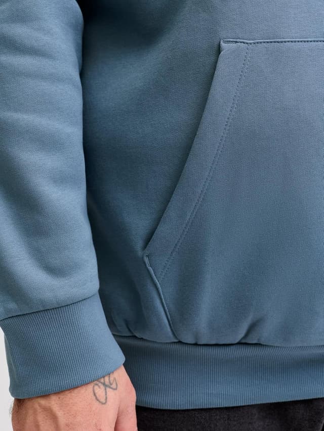 Detalle 2 de JACK & JONES Herren Jjecorp Logo Sweat Hood – Kapuzenpullover im Regular Fit (1er Pack)