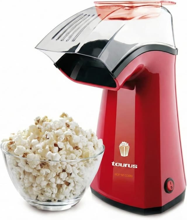 Detalle de Taurus Pop'N'Corn 1100W palomitero sin aceite 📽