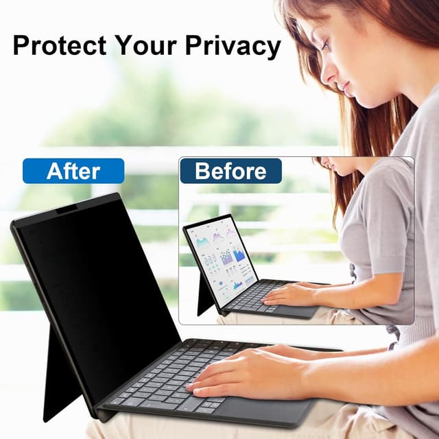 Thumbnail 6 de STARY Magnetic Privacy Screen for 13-inch Surface Pro 8/9/10/11/X