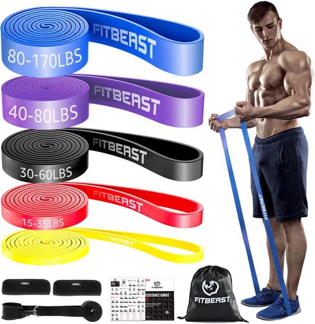 Imagen de FitBeast WiderstandsbĂ€nder Set 5 Stufen đïžâ en OfertitasTOP
