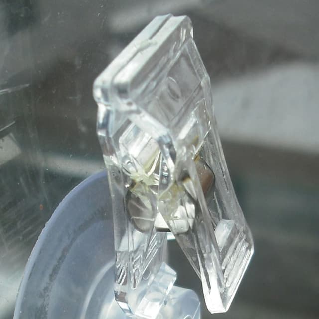 Thumbnail 6 de Transparent suction cup price tag clip