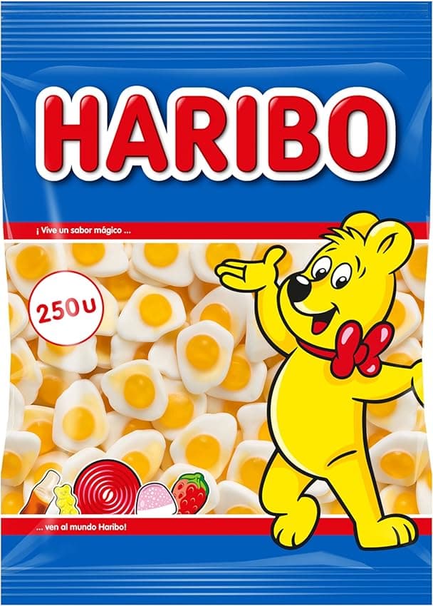 Detalle de HARIBO Huevos 250 unidades de gominola 🍬
