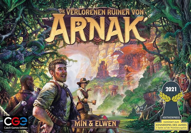 Detalle 2 de Czech Games Edition Arnak Brettspiel 1-4 Spieler 🎲