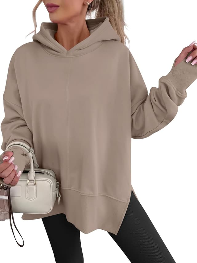 Detalle de ANRABESS Womens Oversized Hoodies 2026 Pullover