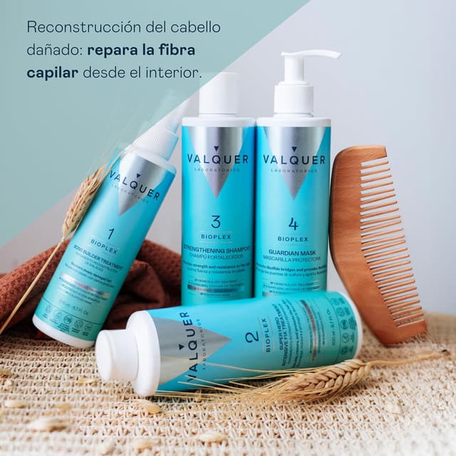 Detalle de Valquer Bioplex Pack Completo ✨ Tratamiento Capilar Reconstructor