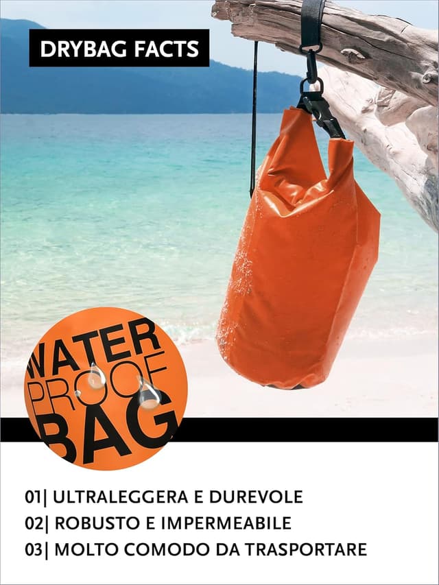 Thumbnail 3 de DonDon Dry Bag impermeabile 30 l