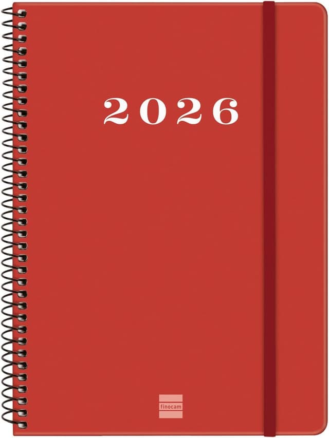 Thumbnail 5 de Finocam Agenda Espiral 2026 1 Día Página 12 meses