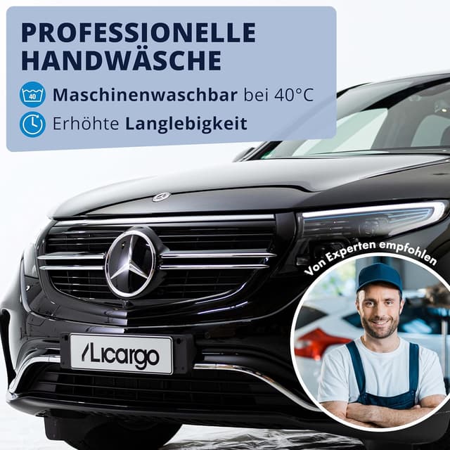 Detalle 2 de LICARGO Zottel-Waschhandschuh für Auto