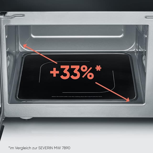 Thumbnail 5 de SEVERIN MW 7770 microondas analógico blanco/cromado