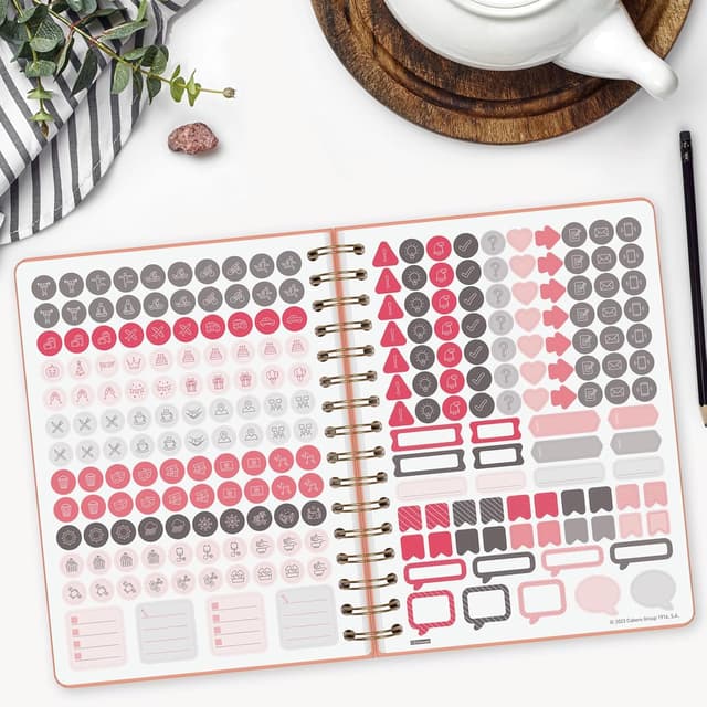 Detalle 2 de Finocam Agenda Spirale 2026 1 jour