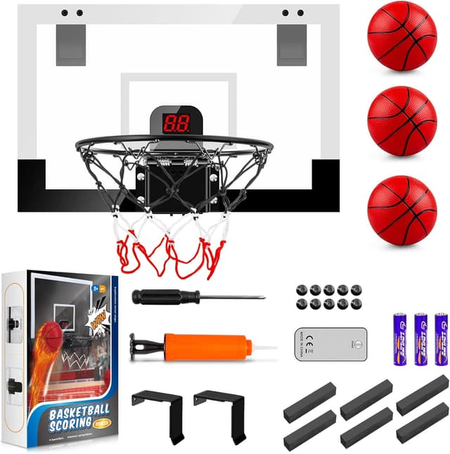 Thumbnail 5 de TREYWELL Indoor Mini Basketball Hoop with Scoreboard