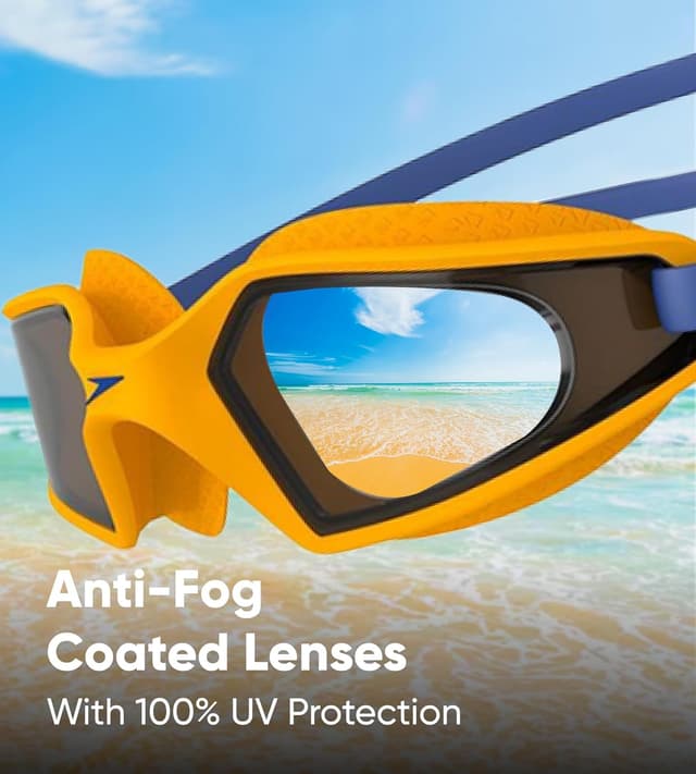 Thumbnail 6 de Speedo Junior Hydropulse Swimming Goggles Comfortable fit