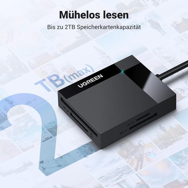 Thumbnail 6 de UGREEN USB 3.0 Kartenleser 4‑in‑1 5Gbps