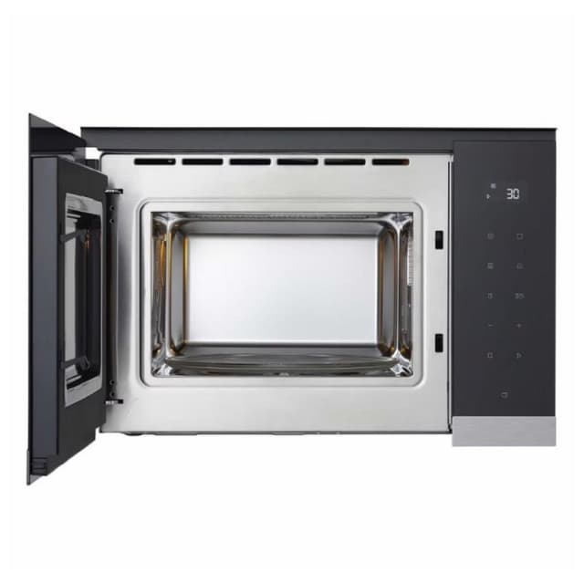 Detalle 2 de Microondas LG MGBZ2593F empotrable 25 L con grill integrado y pantalla LED