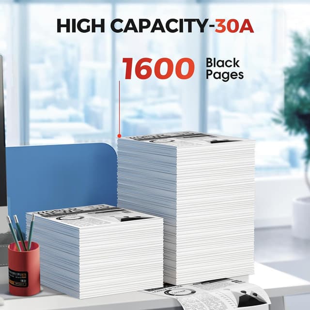 Detalle de CF230A 30A Black Toner Cartridge for HP Printers 🖨