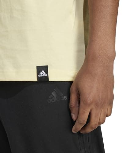 Thumbnail 3 de adidas Hombre Codes BOS Graphic Tee 🌟 Casi Amarillo, L