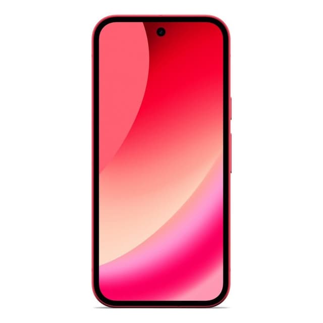 Detalle de Google Pixel 10a 5G de 8GB/128GB con pantalla de 6,3" en rojo