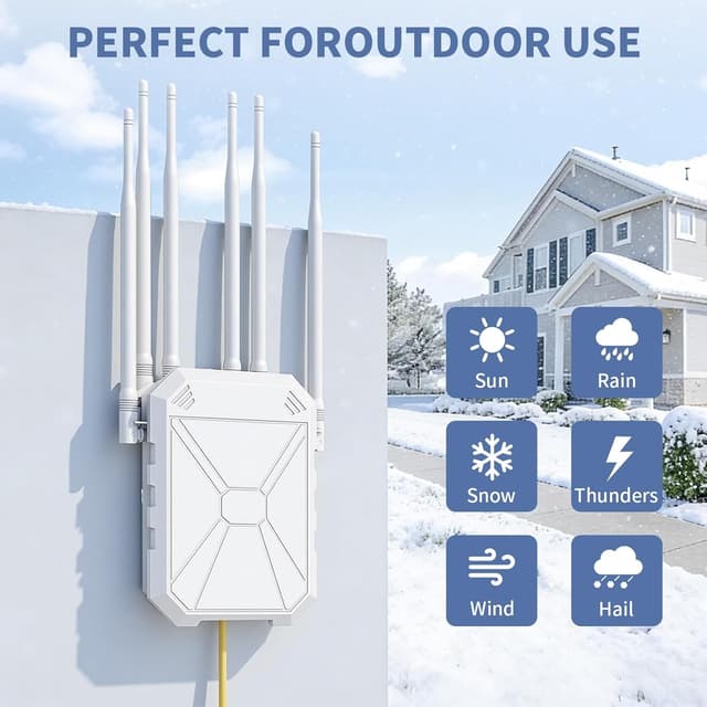 Thumbnail 4 de AX1800 Outdoor Repeater WiFi 6 1800 Mbit/s