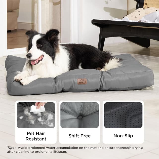 Detalle 2 de BEDSURE Hundebett 91x68 cm große Waschbar