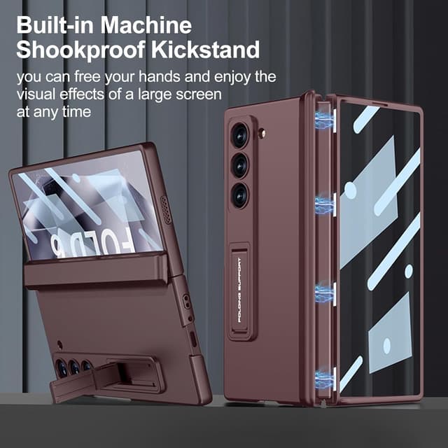 Thumbnail 3 de NATNAV Funda Galaxy Z Fold 6 ultrafina con protector