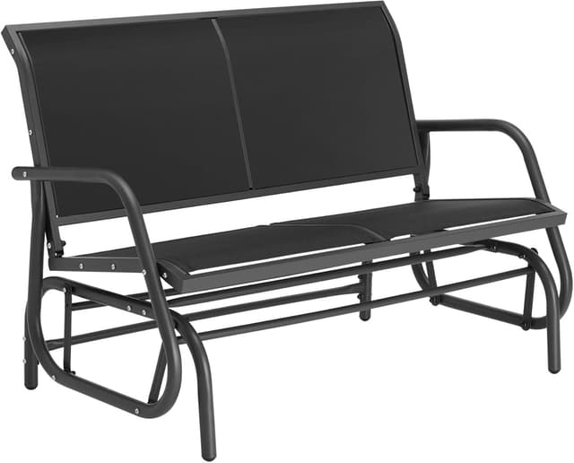 Imagen de TecTake® Balancín Banco Exterior Negro en OfertitasTOP