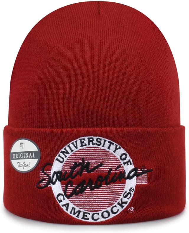 Thumbnail 6 de The Game NCAA Licensed Beanie Hat (Harvard University Crimson)