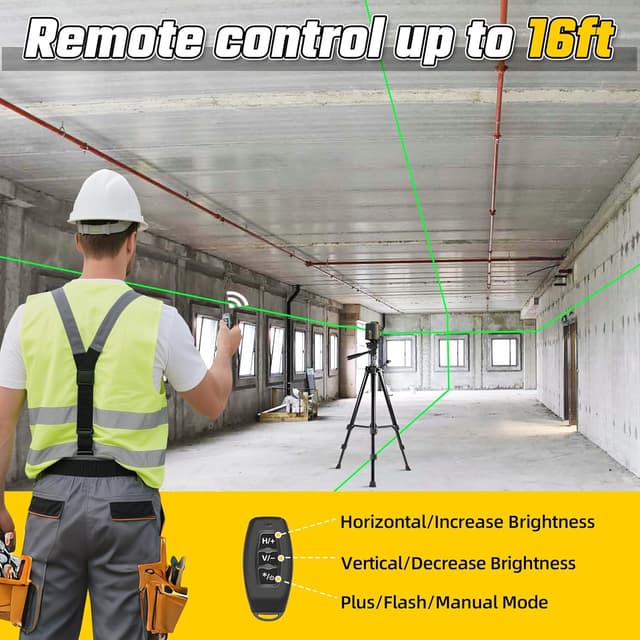 Thumbnail 5 de Laser Level 4D 16 Lines with 4800mAh Battery