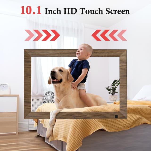 Thumbnail 3 de AHOWAI 32GB 10.1 Inch Digital Photo Frame