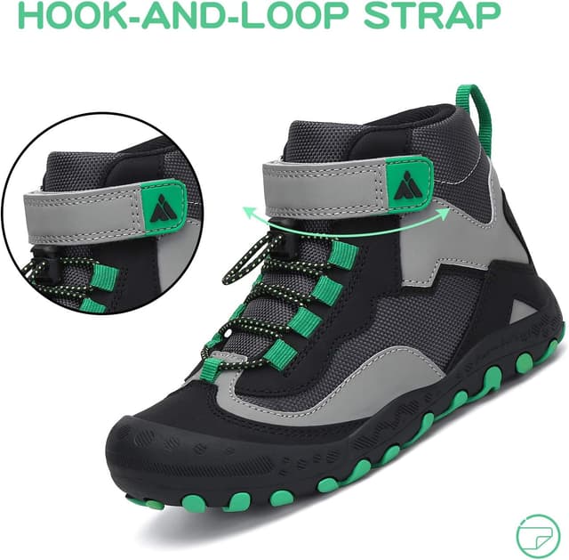 Detalle 2 de Mishansha Kids Water Resistant Hiking Boots for Boys & Girls